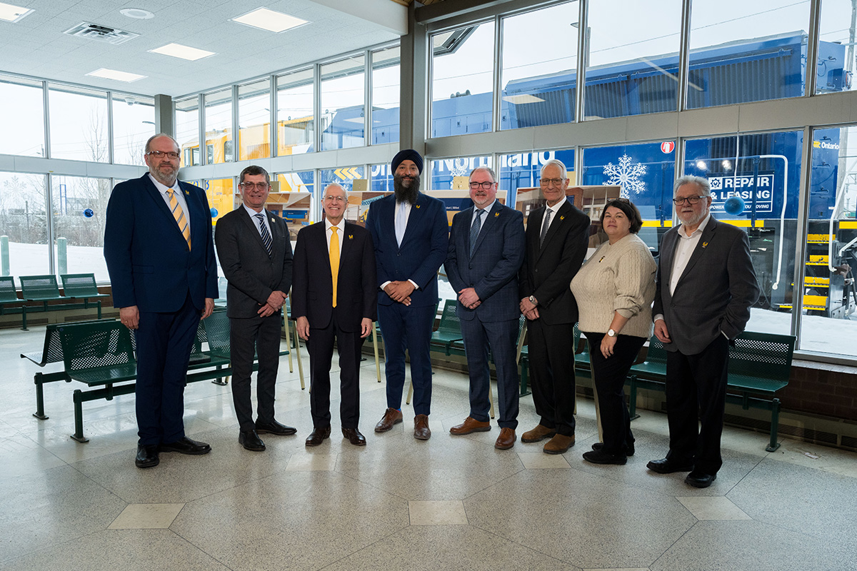 Minister Prabhmeet Sarkaria group photo